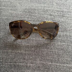 Ray-Ban Women's Tortoiseshell Sunglasses with Brown Lenses